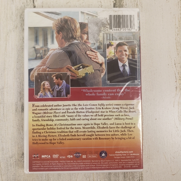 When Calls the Heart DVD Double Feature Finding Home & A Moving Picture - Picture 2 of 3